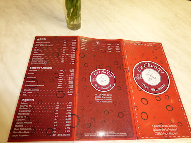 Menu Le Chanzy - 0