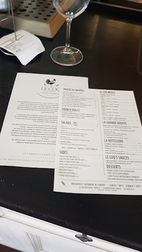 Menu Le Coq Healthy Rotisserie - 2