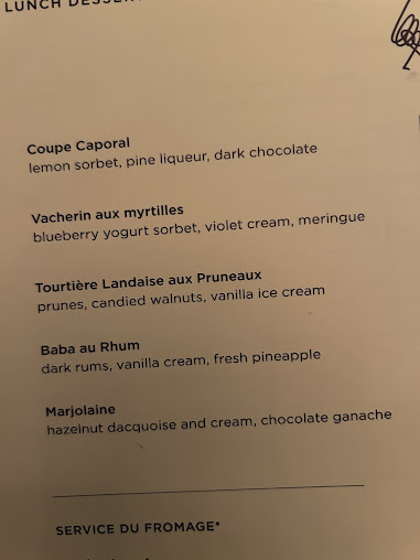 Menu Le Coucou - 6