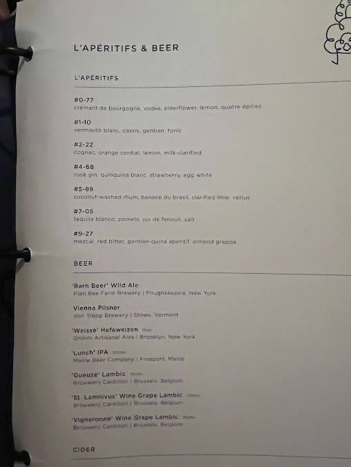 Menu Le Coucou - 8