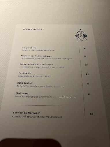 Menu Le Coucou - 9