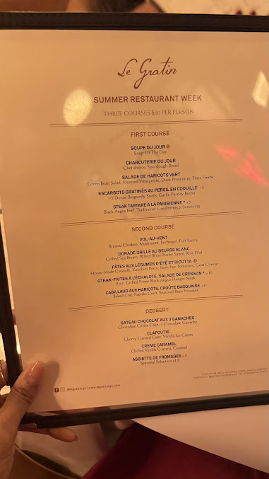 Menu Le Gratin - 0