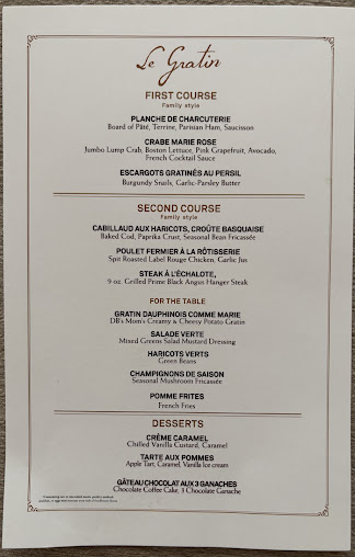 Menu Le Gratin - 1