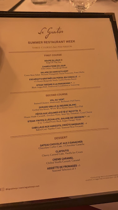 Menu Le Gratin - 5