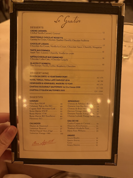 Menu Le Gratin - 8