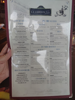 Menu Le Jardin Bistro Nyc - 8