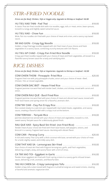 Menu Le Mekong Vietnamese Cuisine - 0