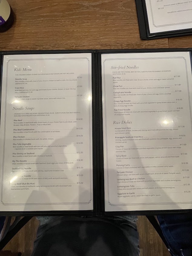 Menu Le Mekong Vietnamese Cuisine - 9