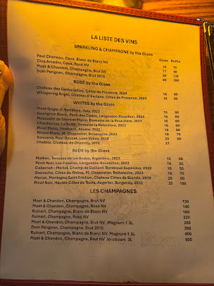 Menu Le Tout Va Bien - French Restaurant - 4