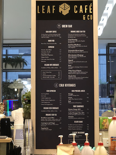 Menu Leaf Cafe & Co - 4