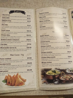 Menu Legacy Of India Moruya - 5