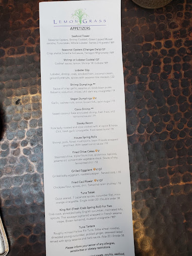 Menu Lemon Grass Restaurant | Thai - 2