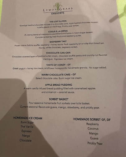 Menu Lemon Grass Restaurant | Thai - 3