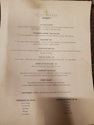 Menu Lemon Grass Restaurant | Thai - 4