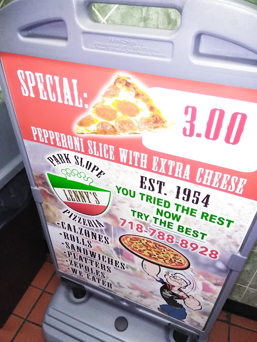 Menu Lenny's Pizzeria - 4