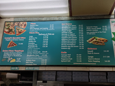 Menu Lenny's Pizzeria - 7