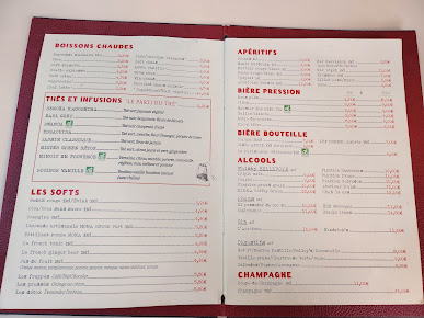 Menu Les Funambules Paris - 4