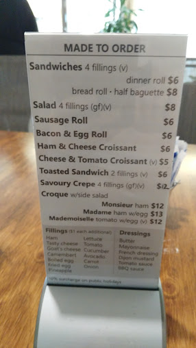 Menu Les Gourmandises - 2