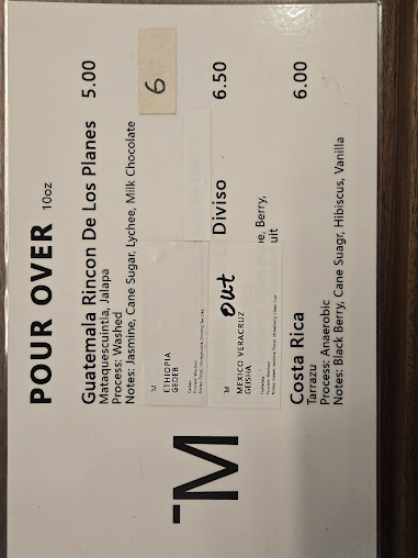 Menu Less and More Coffee ii - 1