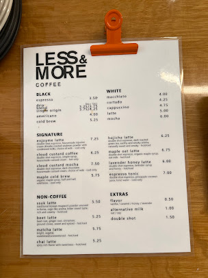 Photo Less and More Coffee ii - 12