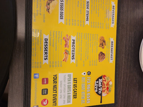 Menu Lets Eat To Live - 3