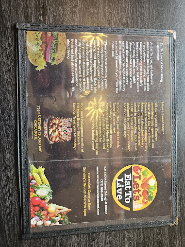 Menu Lets Eat To Live - 6