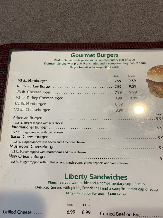 Menu Liberty Family Restaurant Peru - 3
