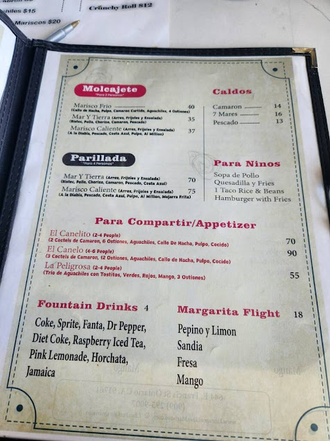Menu Libra Por Libra Mariscos - 0