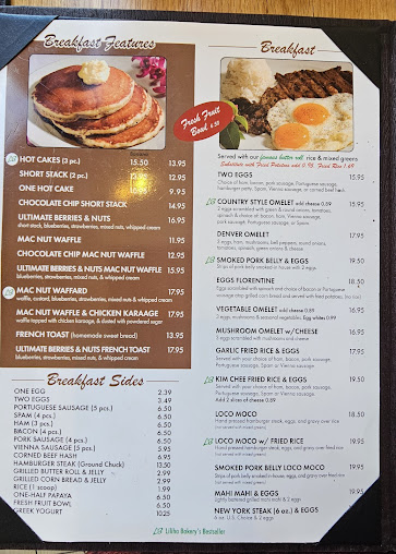 Menu Liliha Bakery - 3