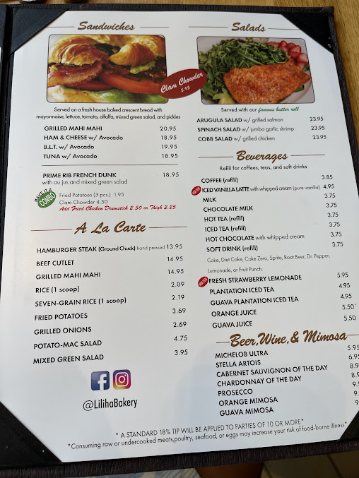 Menu Liliha Bakery - 9