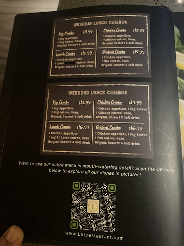 Menu Lime & Lemon Indian Grill & Bar - Raleigh - 2