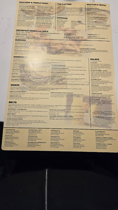 Menu Lincoln Square Pancake House Indianapolis - 8