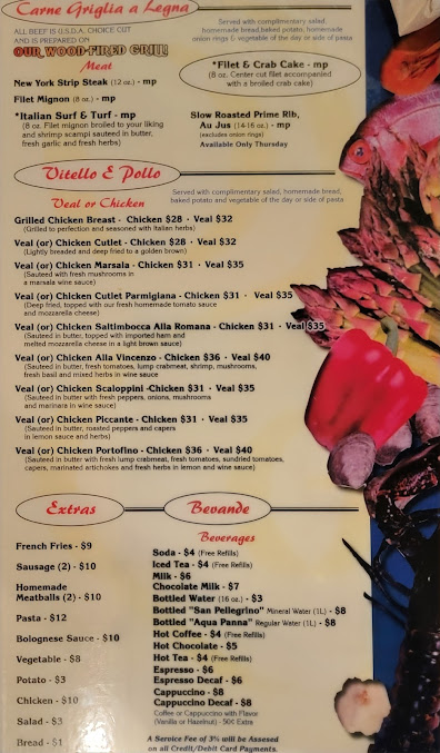 Menu Little Italy Restaurant - 5