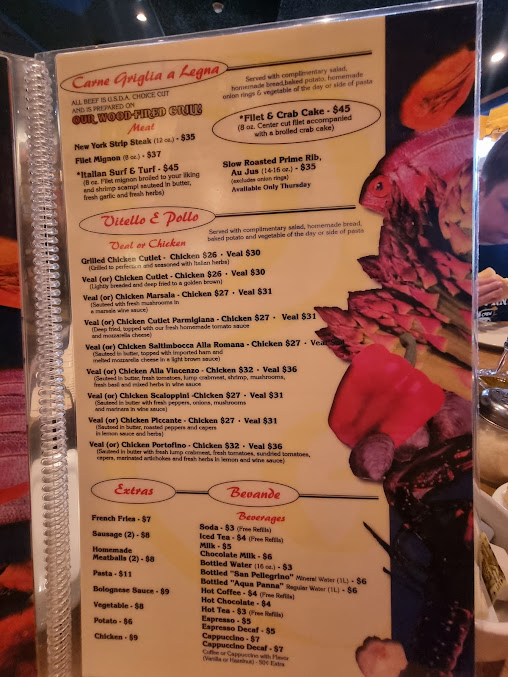 Menu Little Italy Restaurant - 6