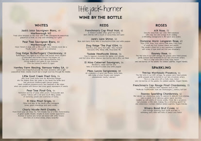 Menu Little Jack Horner - 0