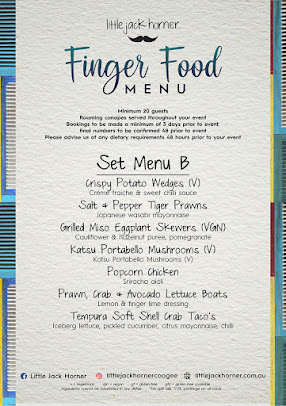 Menu Little Jack Horner - 7