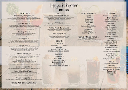 Menu Little Jack Horner - 8