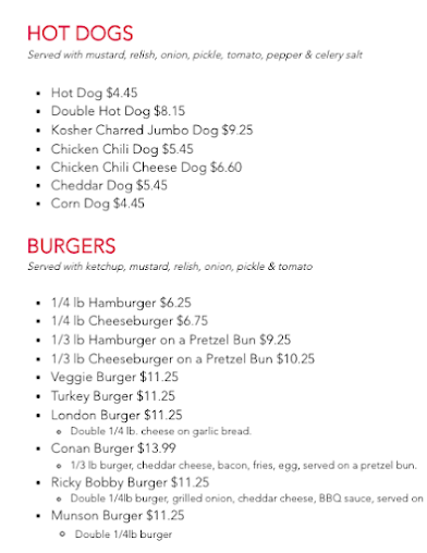 Menu Little Louie's - 8