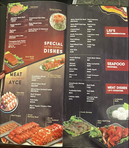 Menu Liuyishou - 3