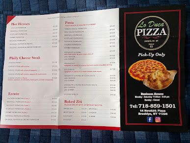 Menu Lo Duca Pizza - 1