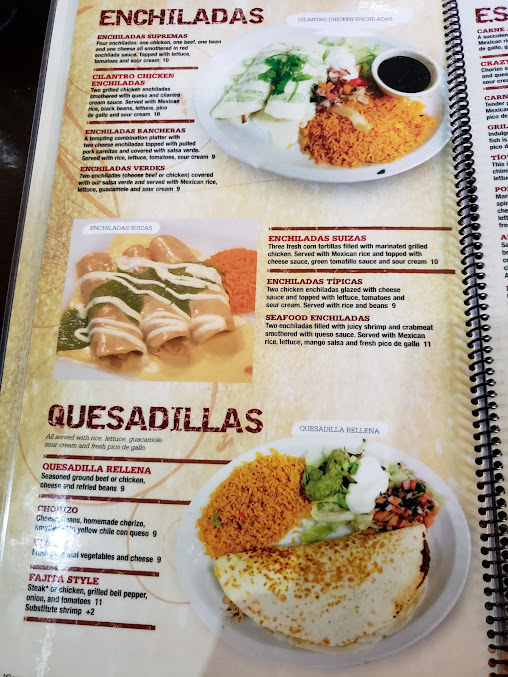 Menu Loco Mexican Restaurant And Cantina Fall Creek Place - 4