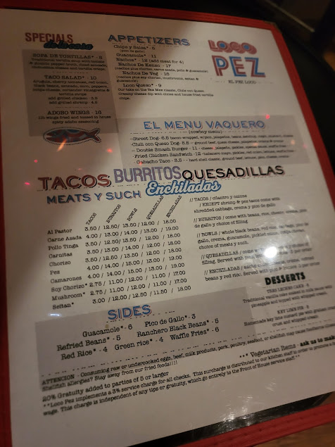 Menu Loco Pez West Philly - 3