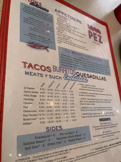 Menu Loco Pez West Philly - 7