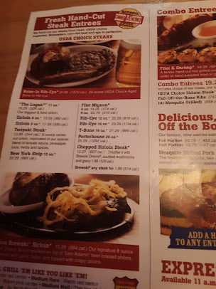 Menu Logan's Roadhouse - 4