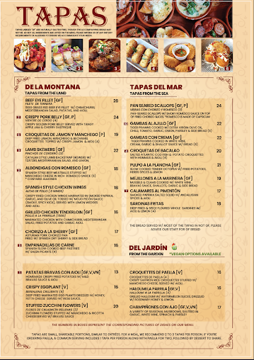 Menu Lola Cocina Spanish - 7
