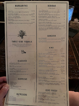 Menu Lolita Back Bay - 1