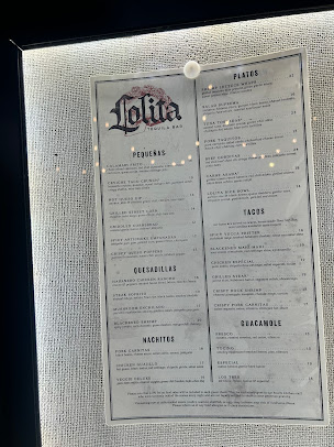 Menu Lolita Back Bay - 8
