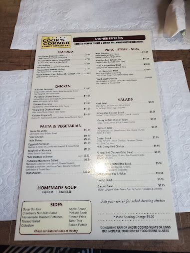 Menu Lombardi’s Corner Family Restaurant - 6