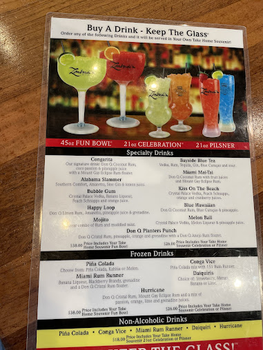 Menu Lombardis Miami Italian Restaurant - 3