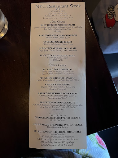 Menu London Lennie's - 7